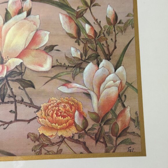 Pimpernel England Floral Cork Back Placemats Set Of 6 - Picture 3 of 6